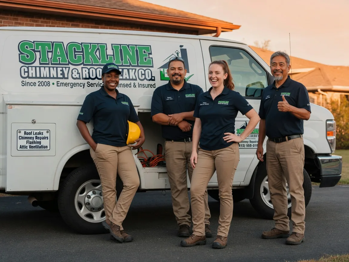 Chimney flashing repair company in Manilla, IN